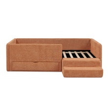 Load image into Gallery viewer, Safe Kids Bed With Guardrails And Storage
