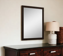 Load image into Gallery viewer, 43" Framed Dresser Mirror - Dark Brown
