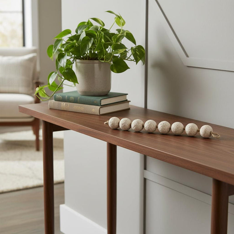 Sphere Tabletop Sculpture (608705) - Beige