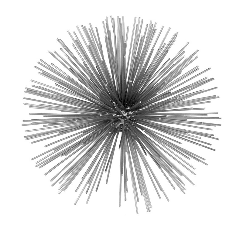 Spiky Sphere Tabletop Sculpture (354764) - Silver