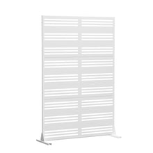 Load image into Gallery viewer, Three Panel Screen Room Divider (720104) - White
