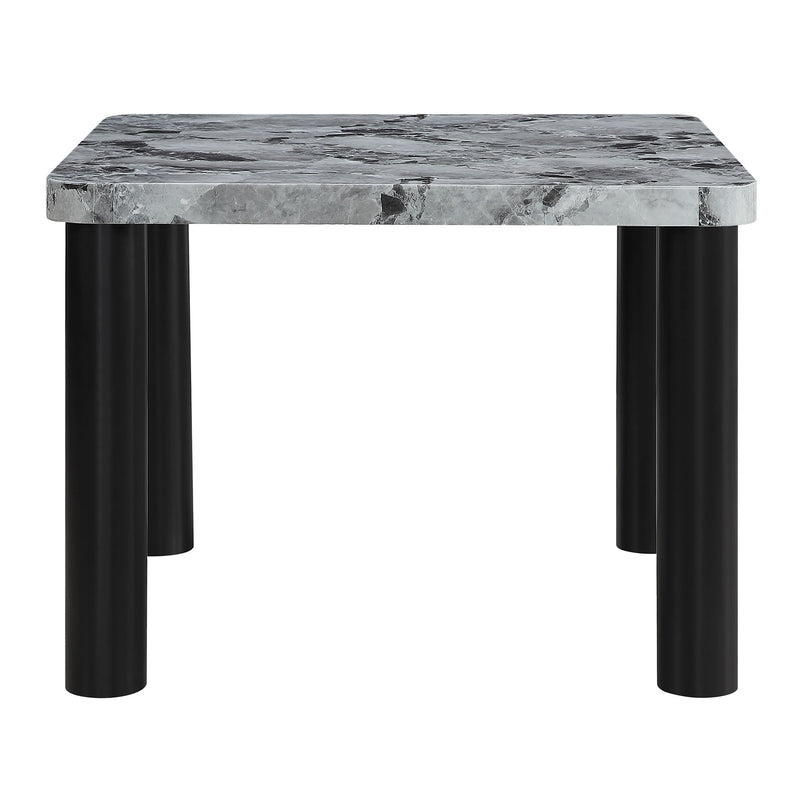 Square Frame Dining Table - Gray