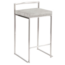 Load image into Gallery viewer, Fuji - Elegant Design Contemporary Stackable Counter Stool
