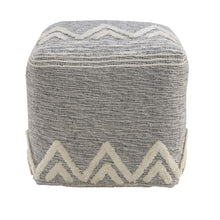 Load image into Gallery viewer, Polyester Ottoman - Gray
