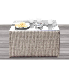 Load image into Gallery viewer, Outdoor Wicker Sectional With Weather Resistant Cushions And Table
