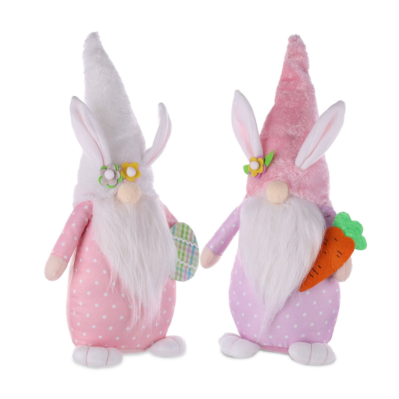 Fabric Tabletop Sculpture (Set of 2) - Pink