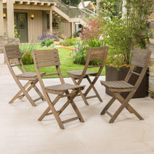 Load image into Gallery viewer, Positano - 4 Piece Foldable Chair - Gray
