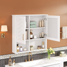 Load image into Gallery viewer, 2 In 1 Wall-Mounted Mirror Cabinet With Adjustable Shelves, Soft-Close Doors, High-Definition Mirror &amp; Storage
