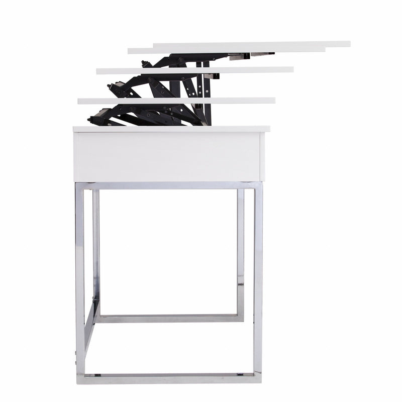 Adjustable Standing Desk Converter - White