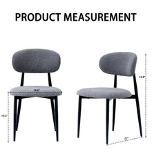 Load image into Gallery viewer, Dining Upholstered Side Chairs (Set of 2)
