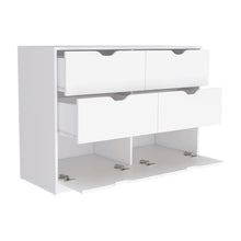 Load image into Gallery viewer, Dresser 4 Drawer - White
