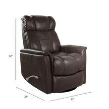 Load image into Gallery viewer, Bentley - Swivel Glider Recliner With Manual Adjustable Headrest &amp; Footrest
