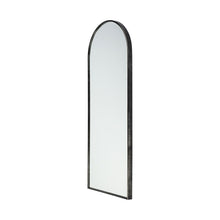Load image into Gallery viewer, Arch Full Length Hanging Metal Mirror - Black
