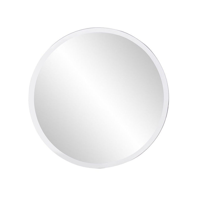 12" Round Unframed Accent Mirror - Clear