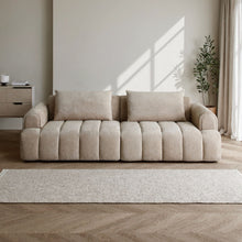 Load image into Gallery viewer, 4 Seater Sectional Sofa For Living Room Spaces - Camel
