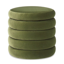 Load image into Gallery viewer, Fuji - Oversized Round Storage Ottoman
