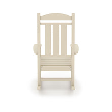 Load image into Gallery viewer, Traditional Porch Rocker Classic HDPE Poly Lumber For Porch, Patio, And Garden Comfort
