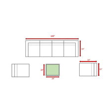 Load image into Gallery viewer, Outdoor Wicker Seating Group With Cushions
