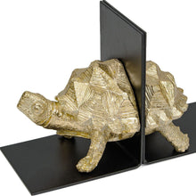 Load image into Gallery viewer, Decorative Bookends (Set of 2) - Black / Gold
