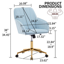 Load image into Gallery viewer, Adjustable Ergonomic Swivel Office Chair

