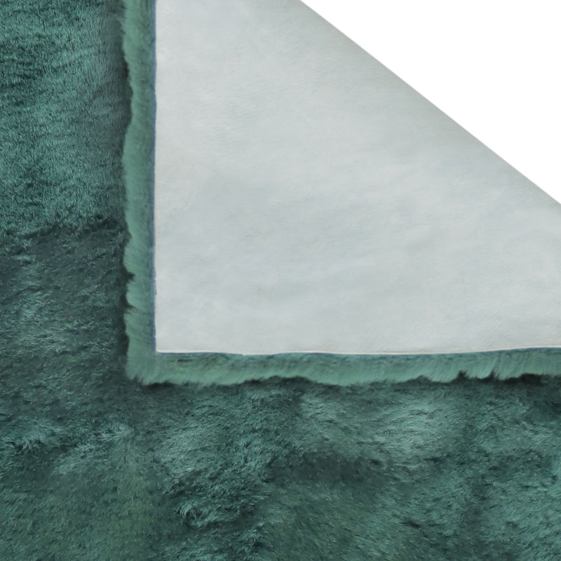 17" X 17" Linen Solid Color Dining Chair Pad (Set of 4) - Emerald