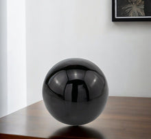 Load image into Gallery viewer, Decorative Orb Tabletop Sculpture - Black
