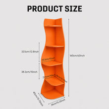 Load image into Gallery viewer, 5 Tier S - Shaped Corner Shelf For Living Room
