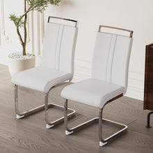 Load image into Gallery viewer, Modern Dining Chairs With Padded Seat, High Back
