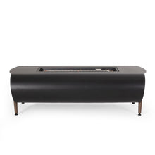 Load image into Gallery viewer, Vernon - Rectangle Fire Pit 50, 000 Btu - Dark Gray
