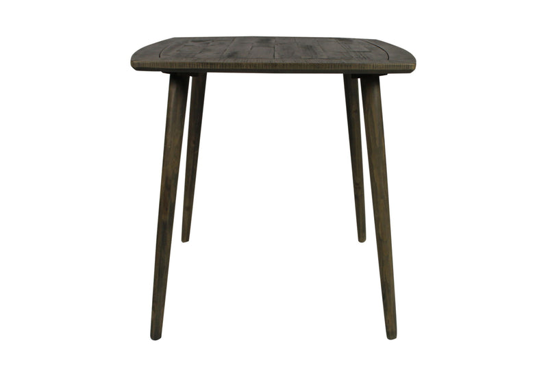 36" Square Solid Wood Dining Table - Brown