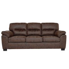 Load image into Gallery viewer, 3 Seater Sofa With Padded Armrests And Triangular Leg
