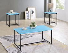 Load image into Gallery viewer, GT - 3 Piece Carbon Fiber Wrap Coffee Table And End Table (Set of 3)
