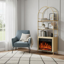 Load image into Gallery viewer, Adjustable Three Tier Etagere Bookcase - White
