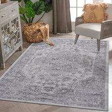 Load image into Gallery viewer, Marfi - 8' X 10' Oriental Area Rug - Silver

