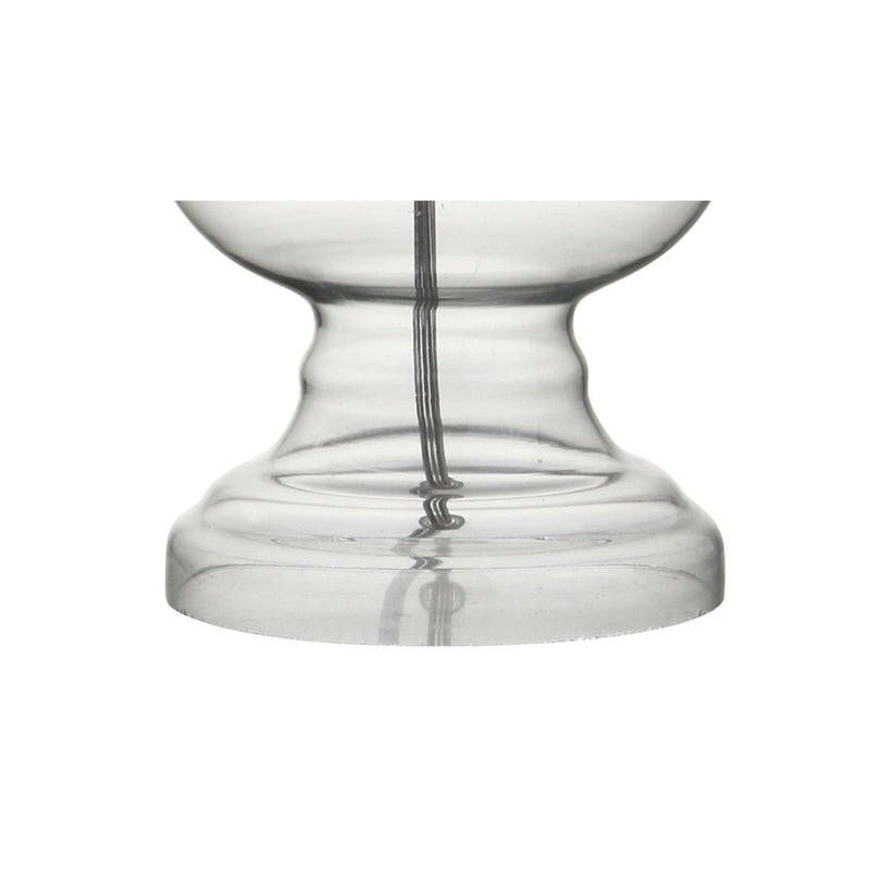 Novelty Table Lamps LED With Drum Shades (Set of 2) - Clear