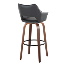 Load image into Gallery viewer, Mustang - Contemporary Fixed Height Barstool With Swivel &amp; Round Footrest (Set of 2)
