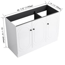 Load image into Gallery viewer, Modern Freestanding Bathroom Vanity With Soft Close Cabinet Doors
