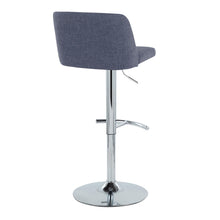 Load image into Gallery viewer, Toriano - Contemporary Adjustable Barstool With Swivel &amp; Rounded T Footrest (Set of 2)
