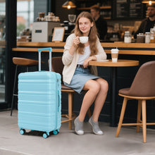 Load image into Gallery viewer, Tourist 3 Piece Luggage Set, Combination Lock, Durable Hard Shell With 360° Silent Wheels
