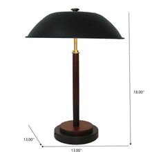 Load image into Gallery viewer, Cosmiclume - Umbrella Shaped Table Lamp 110V - Black

