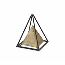 Load image into Gallery viewer, Hand Painted Modern Abstract Tabletop Sculpture - Bronze
