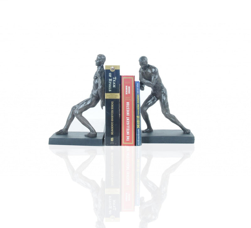 Resin Hand Painted Figurine (364255) - Dark Gray