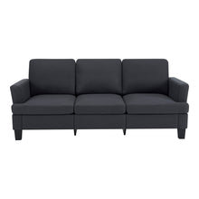 Load image into Gallery viewer, Linen Sofa - Dark Gray
