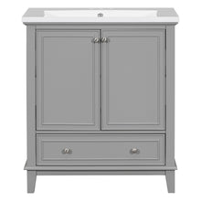Load image into Gallery viewer, Modern Bathroom Vanity With Sink Combo, Multi Functional Cabinet With Doors And Drawer
