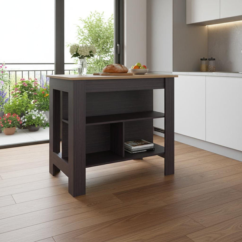 Kitchen Island (734809) - Brown