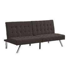 Load image into Gallery viewer, Modern Sofa Bed With Wood Frame And Stainless Legs
