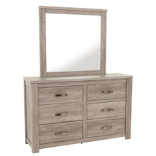 Load image into Gallery viewer, 1 Piece Dresser With Handles, 6 Drawers - Light Gray
