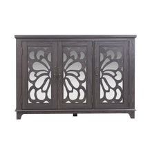 Load image into Gallery viewer, 3 Door Mirrored Sideboard Cabinet With Adjustable Shelves
