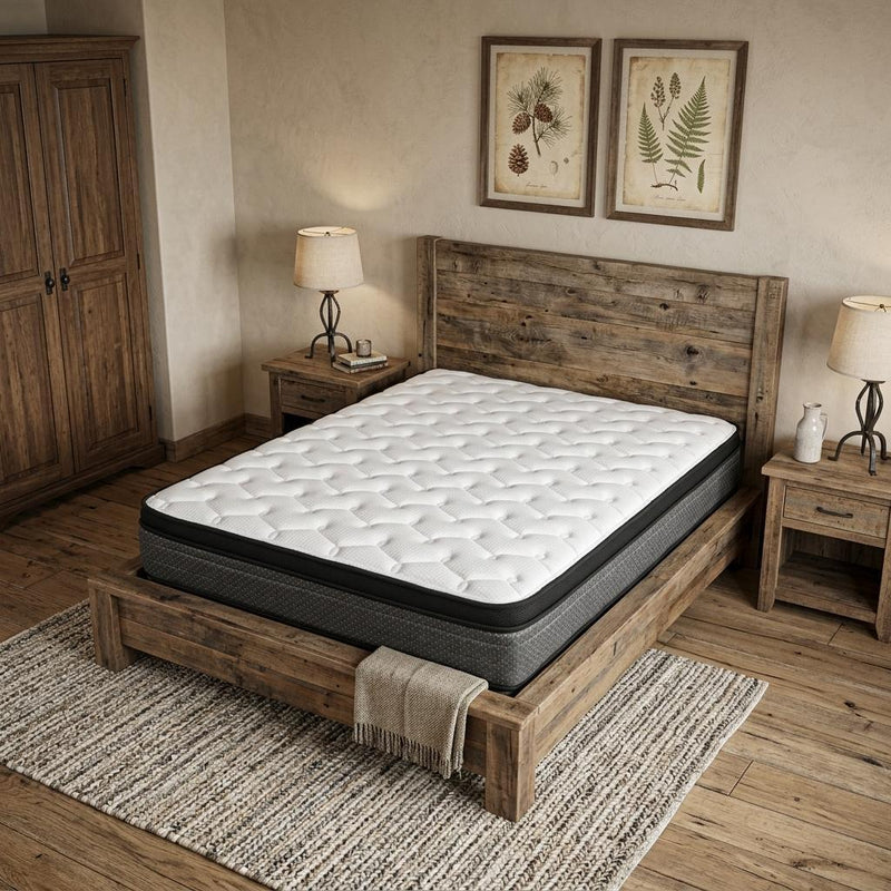 Foam Medium Euro Top Foam Mattress - California King