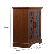 Load image into Gallery viewer, Spacious Sideboard With Adjustable Shelf Storage - Dark Oak
